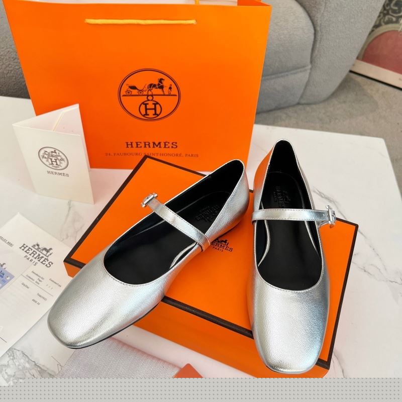 H**mes flat shoes